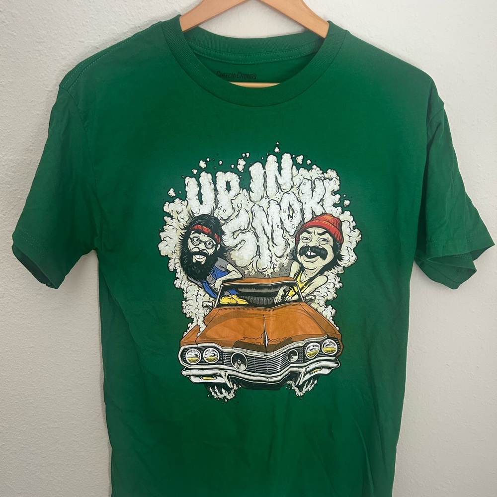 Cheech and Chong up in smoke graphic t-shirt
